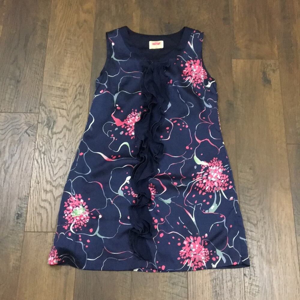 RN London floral ruffle shift dress